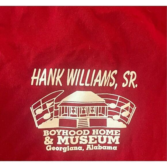 Hank Williams Sr. Museum T-Shirt Medium - Picture 3 of 4